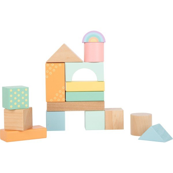 Set di blocchi di legno per bambini, 50 pezzi - Legler-image-3