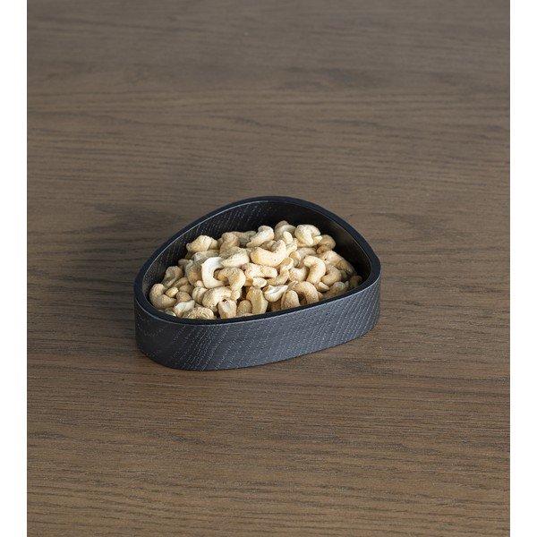 Scatola decorativa nera in legno 14x12,5x3 cm Curve S – LIND DNA-image-2