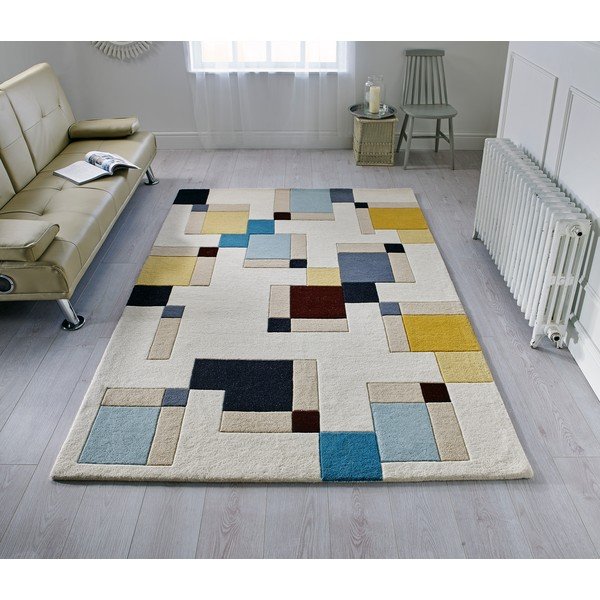 Tappeto di lana 160x230 cm Illusion Abstract - Flair Rugs-image-1