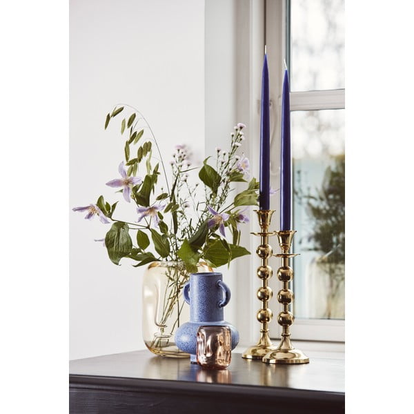 Portacandele in metallo color oro - Bahne & CO-image-1