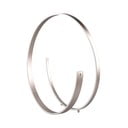 Lampada da terra a LED grigia con controllo vocale/app mobile con paralume in metallo (altezza 75 cm) Cinardi - CINQUE