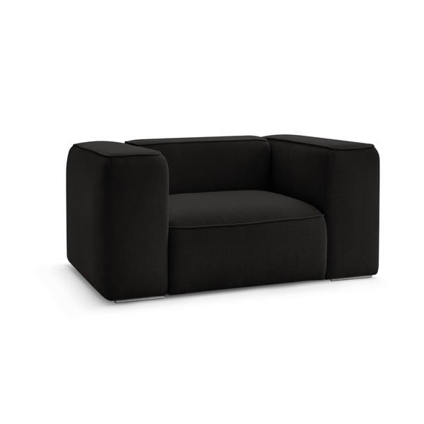 Poltrona nera Zephyr – Bobochic Paris