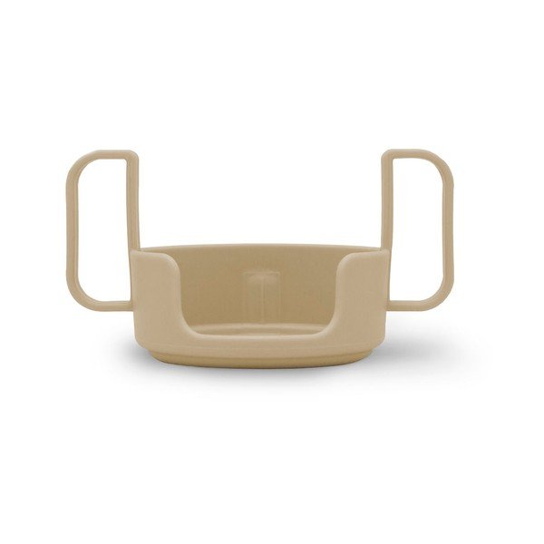 Manico beige per tazza per bambini - Design Letters