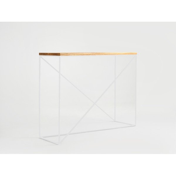 Tavolo consolle in legno di quercia Memo - CustomForm-image-1