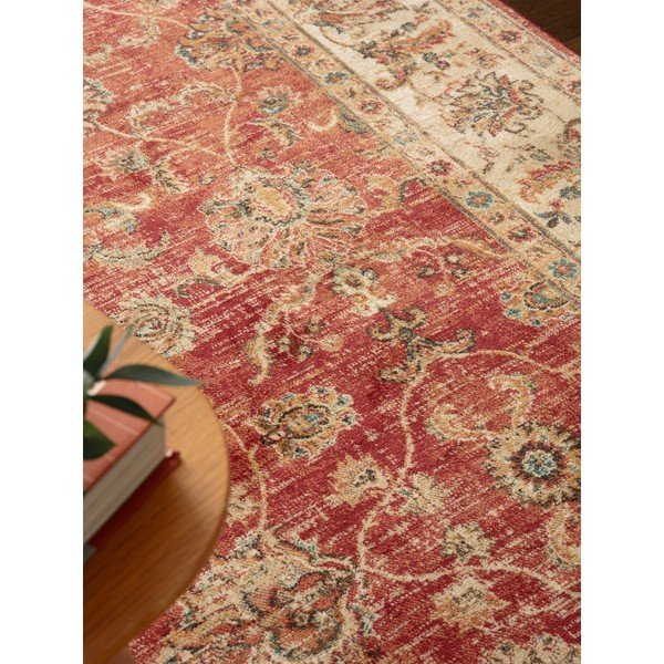 Tappeto rosso 240x340 cm Raja – Asiatic Carpets-image-2