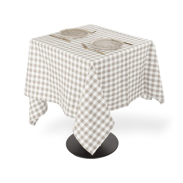 Tovaglia in cotone 150x150 cm Gingham – Tiseco Home Studio