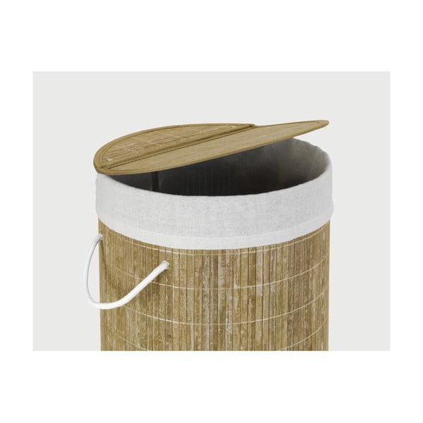 Cesto per biancheria in bambù Bina, 55 l - Wenko-image-3