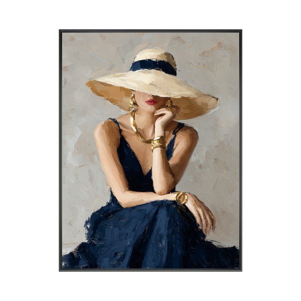 Dipinto stampato con cornice inclusa 60x80 cm Livia – Styler