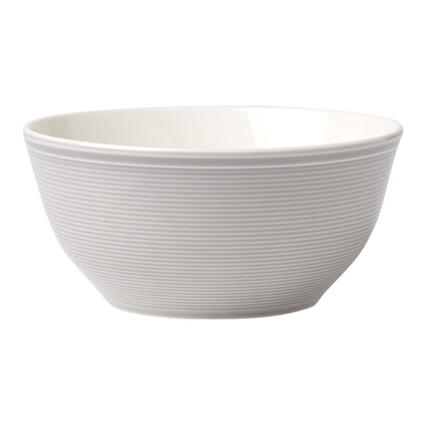 Ciotola in porcellana bianca e grigia Villeroy & Boch Like Color Loop, 0,75 l - like | Villeroy & Boch