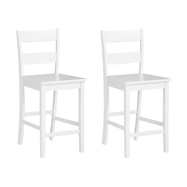 Sgabello da bar in legno di pino bianco (altezza seduta 60 cm) Torpedo - Støraa-image-3