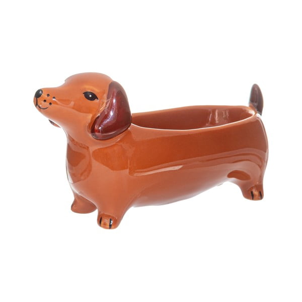 Ciotola decorativa in porcellana 5x14 cm Sausage Dog - Sass & Belle