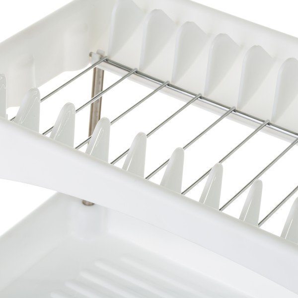 Scolapiatti Unimasa bianco a due livelli, 42 x 31,2 cm - Casa Selección-image-4