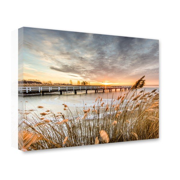 Immagine Tela By The Sea Jetty, 75 x 100 cm - Styler