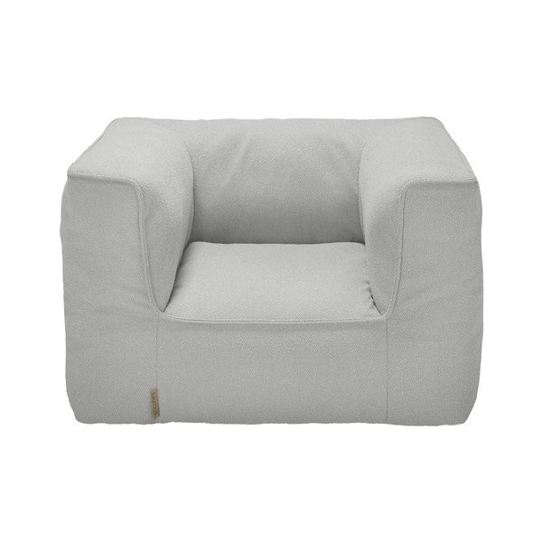 Poltrona da esterno grigio chiaro in imbottito Grow – Blomus-image-1