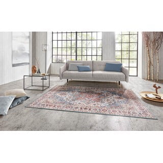 Tappeto rosso e blu , 120 x 160 cm Anthea - Nouristan