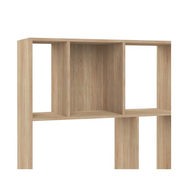 Libreria in rovere decorato 98x181 cm Toronto - TemaHome-image-3