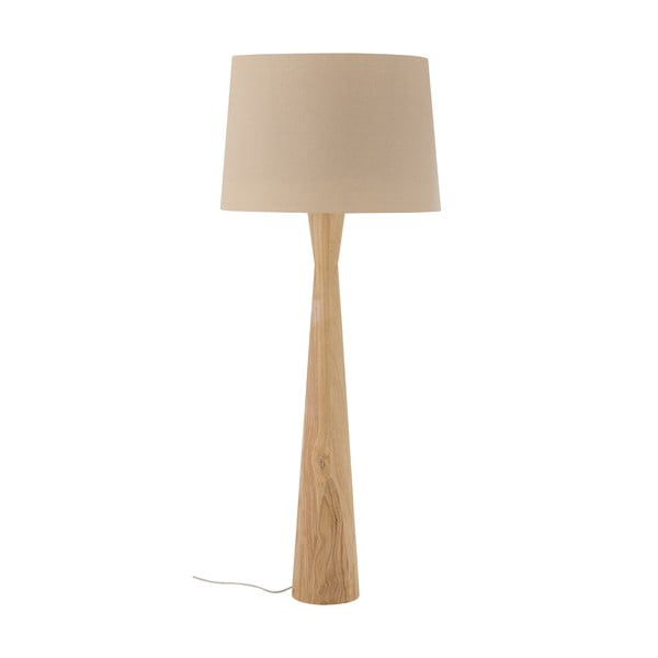 Lampada da terra beige con paralume in tessuto (altezza 130 cm) Leonor - Bloomingville