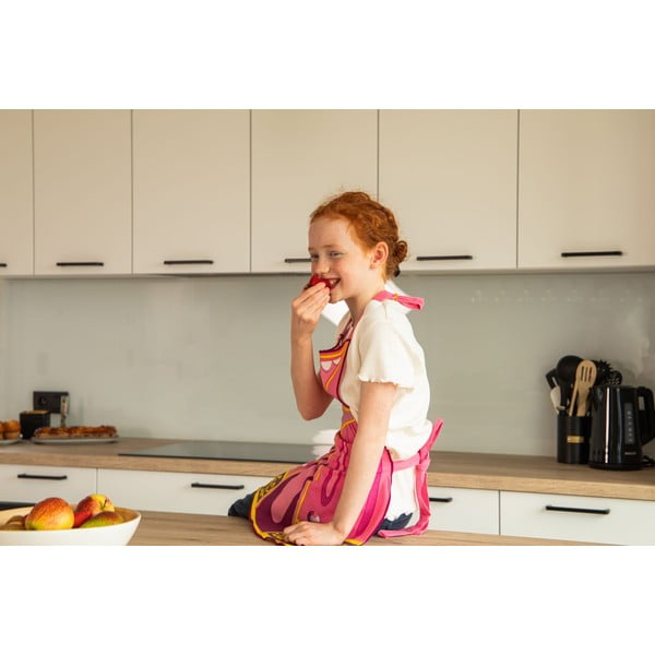 Grembiule per bambini in cotone riciclato Princess - Tiseco Home Studio-image-1