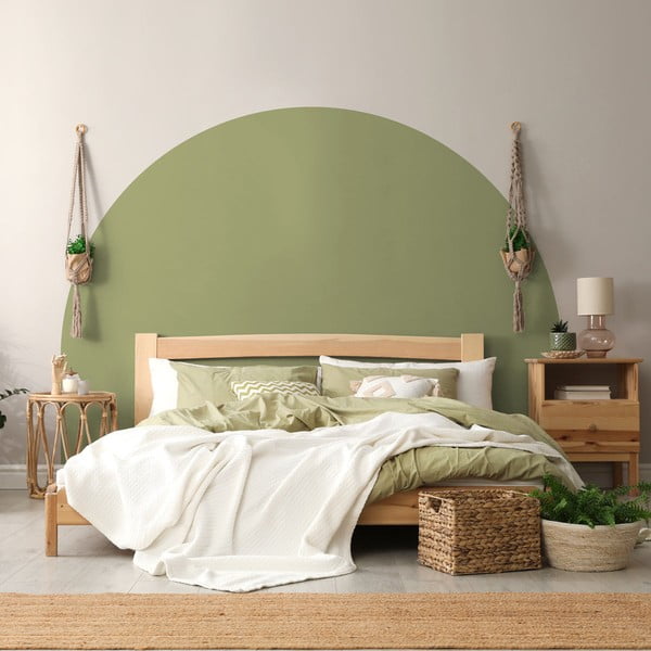 Adesivo da parete 165x140 cm Olive Green - Ambiance