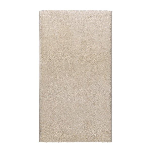 Tappeto in velluto bianco e crema, 57 x 110 cm - Universal
