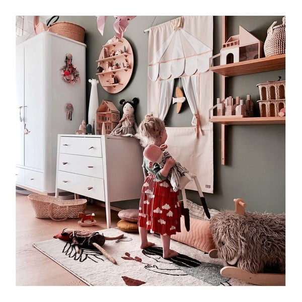 Tappeto per bambini , 120 x 170 cm Love By Marta Abad Blay - Nattiot-image-1