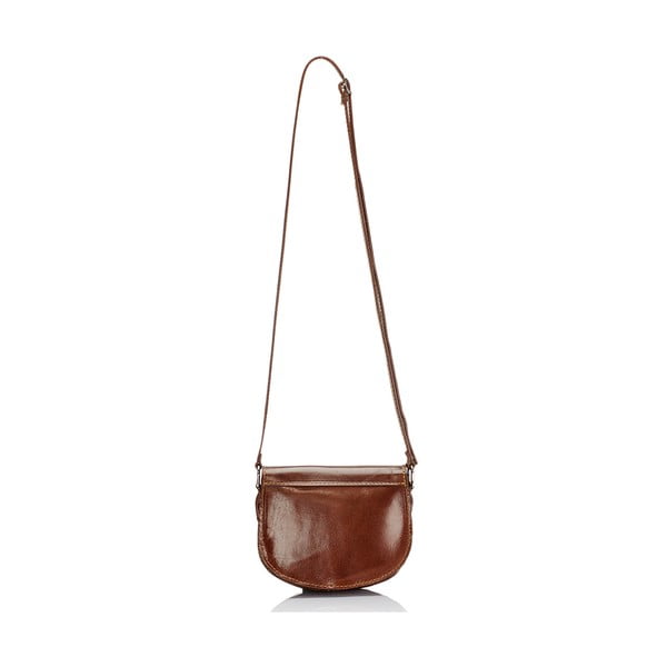 Borsa Gitte in pelle marrone - Giulia Massari-image-1