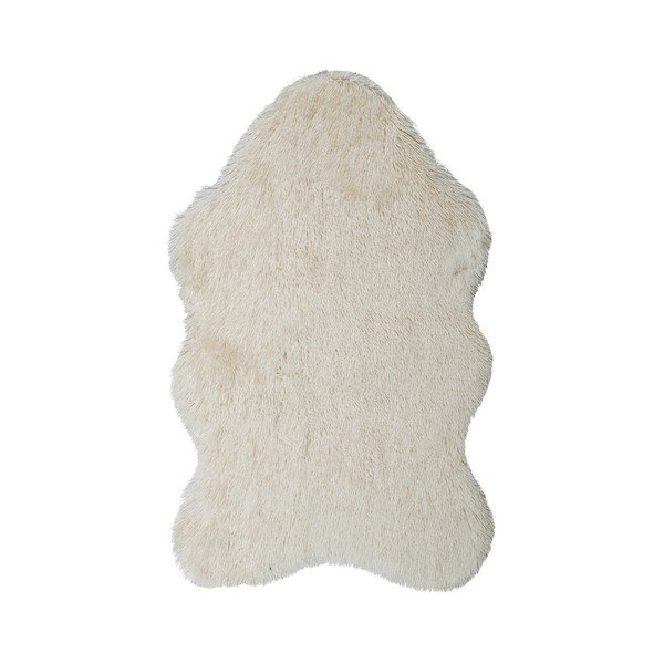 Tappeto in pelliccia color crema Ranto Soft Bear, 70 x 105 cm - Floorist