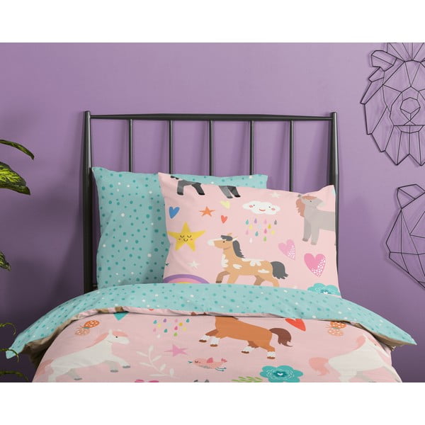 Biancheria da letto per bambini in cotone per letto singolo 100x135 cm - Good Morning-image-2