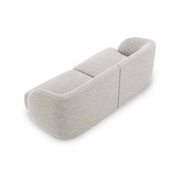 Divano grigio chiaro 184 cm Miley - Micadoni Home-image-3