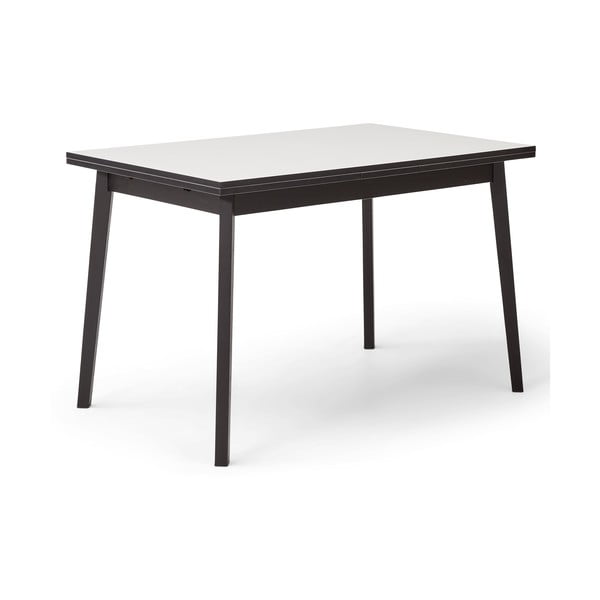 Tavolo da pranzo pieghevole bianco e nero in rovere Hammel , 120 x 80 cm Single - Hammel Furniture
