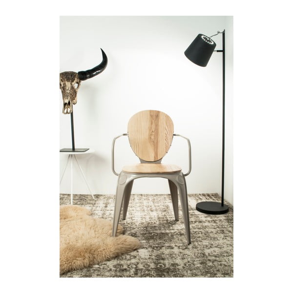 Lampada da terra con testa a fibbia nera - Zuiver-image-2