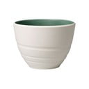 Tazza in porcellana bianca e verde Villeroy & Boch Leaf, 450 ml it's my match - Villeroy&Boch