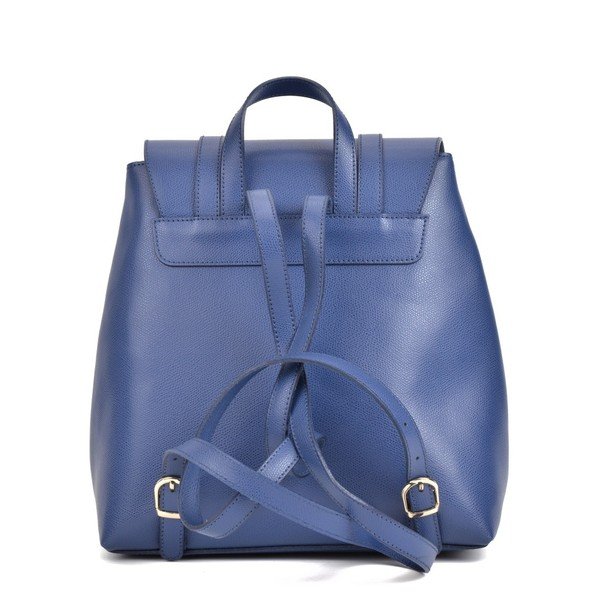 Zaino in pelle blu Angelica - Sofia Cardoni-image-1