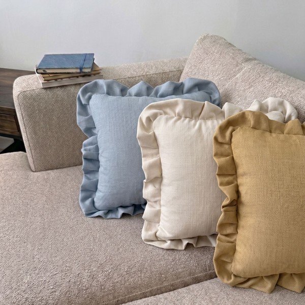 Federe decorative in set 2 pz 40x40 cm Linen – Mioli Decor-image-4