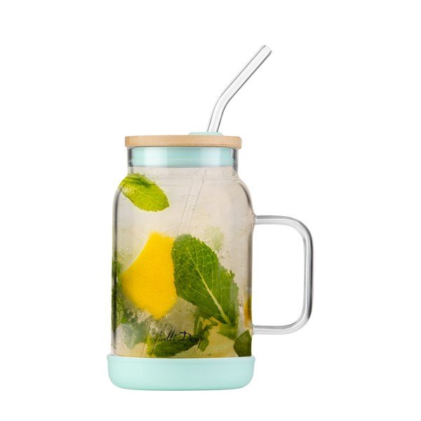 Barattolo con cannuccia 600 ml Fuori – Vialli Design-image-3