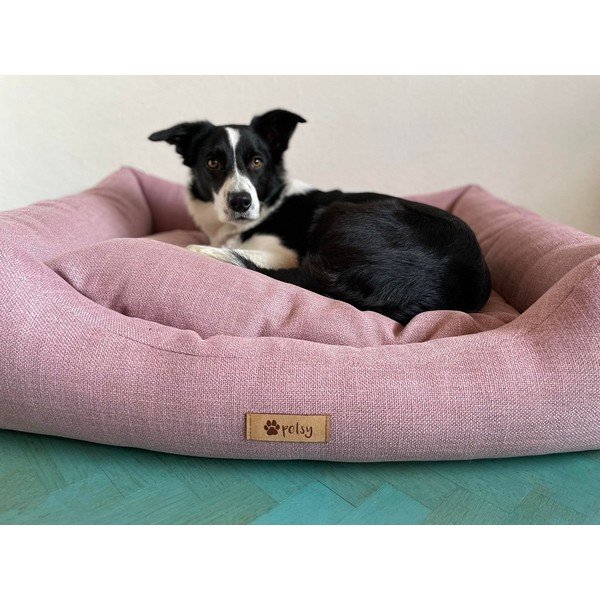 Letto rosa 90x75 cm Connie - Petsy-image-1