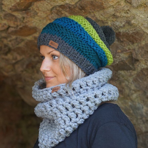 Cappello lavorato a mano Jade - DOKE-image-2