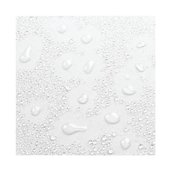 Tenda da doccia bianca , 200 x 180 cm Poly - iDesign-image-2