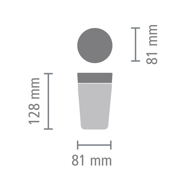 Tazza termica grigio chiaro 200 ml Make & Take - Brabantia-image-4