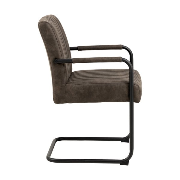 Sedie da pranzo grigio scuro in set di 2 Adele - Actona-image-4