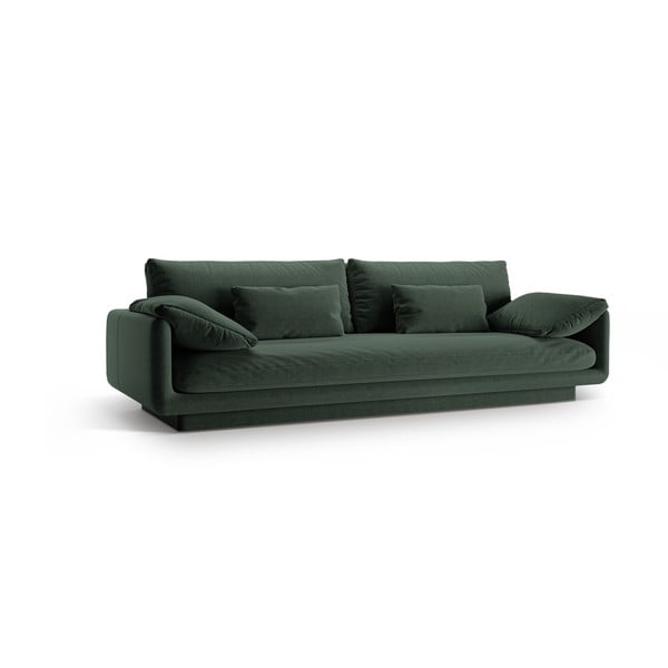 Divano verde scuro 250 cm Torino - Micadoni Home-image-1