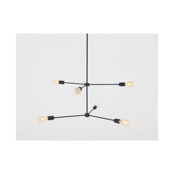 Apparecchio a sospensione nero Custom Form Hexa Triso - CustomForm-image-1