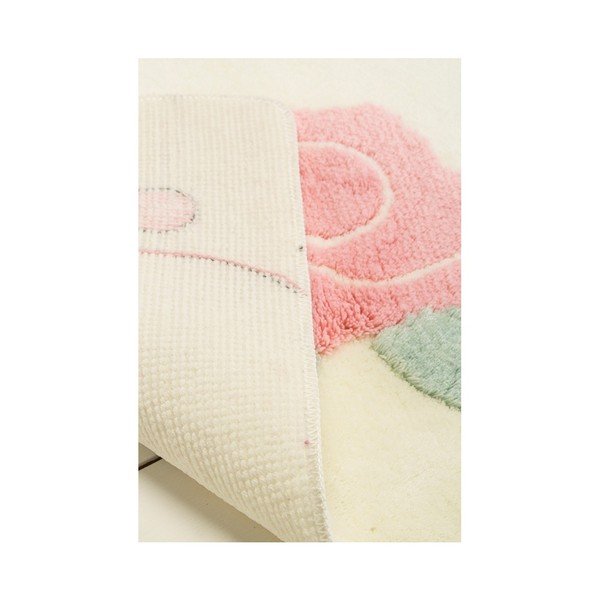 Set di 3 tappetini da bagno Rose Dot Ecru - Foutastic-image-1