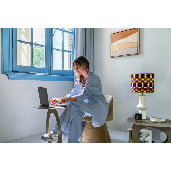 Tavolino in metallo 39x46 cm Alto – Spinder Design-image-4