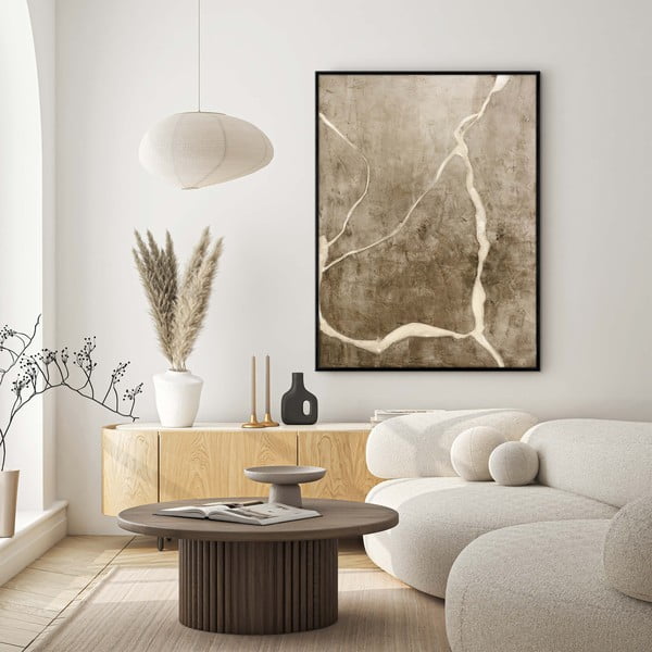 Quadro dipinto a mano 90x120 cm Vibranium - Malerifabrikken-image-1