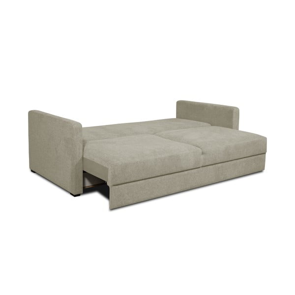 Divano letto beige 218 cm Resmo - Scandic-image-2