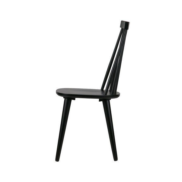 Set di 2 sedie da pranzo nere Sticks - vtwonen-image-1
