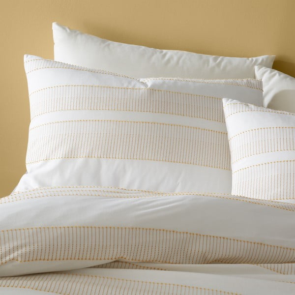 Biancheria da letto in cotone beige 200x135 cm Cairns - Pineapple Elephant-image-2