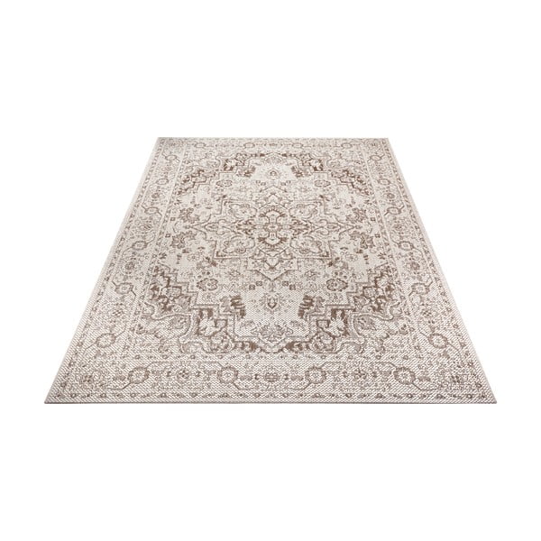 Tappeto da esterno marrone e beige Vienna, 160 x 230 cm - Ragami-image-2