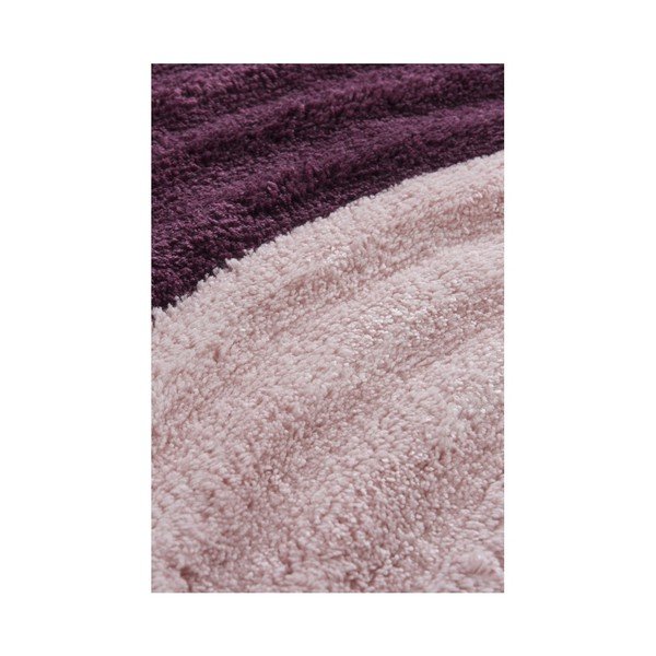 Tappeto da bagno viola Well Cap, ⌀ 90 cm - Foutastic-image-2